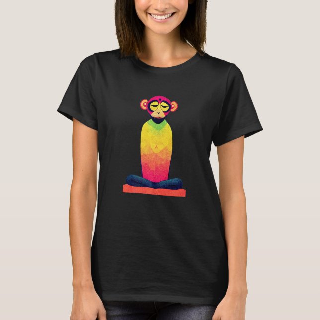Camiseta Funky Munky Third Eye Monkey Premium (Anverso)