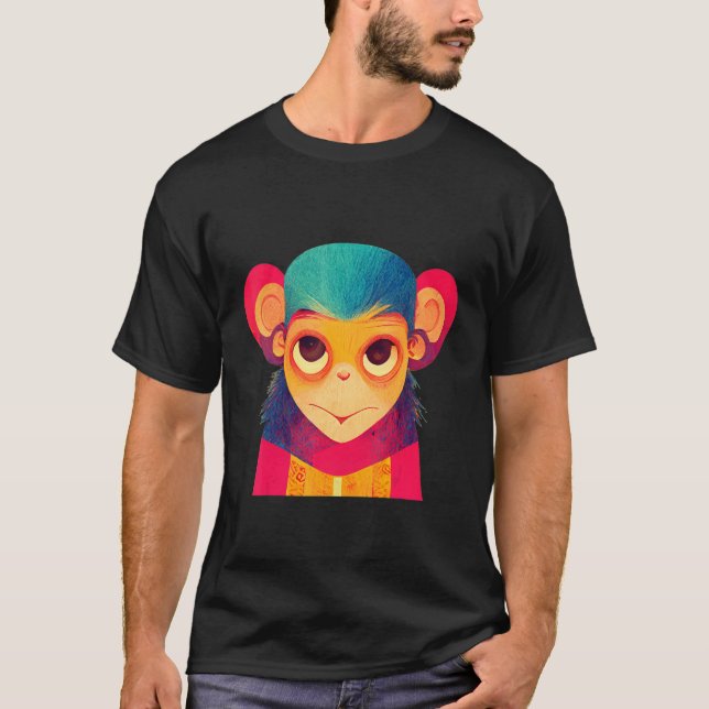 Camiseta Funky Munky Young Monkey (Anverso)