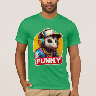 CAMISETA FUNKY-OPOSSUM DJ 4
