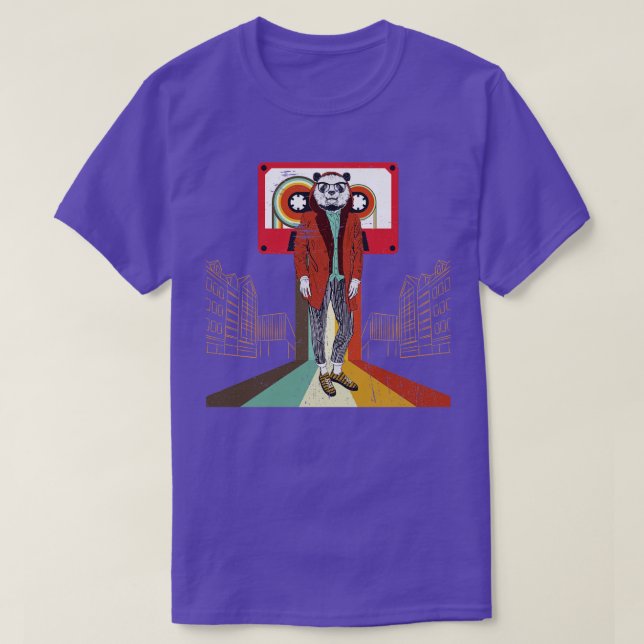 Camiseta Funky panda 1 (Diseño del anverso)