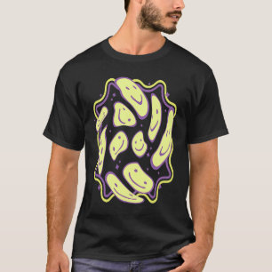 Camiseta Funky Wavey sonríe sonrisa Cara 90 niño Guay Retro