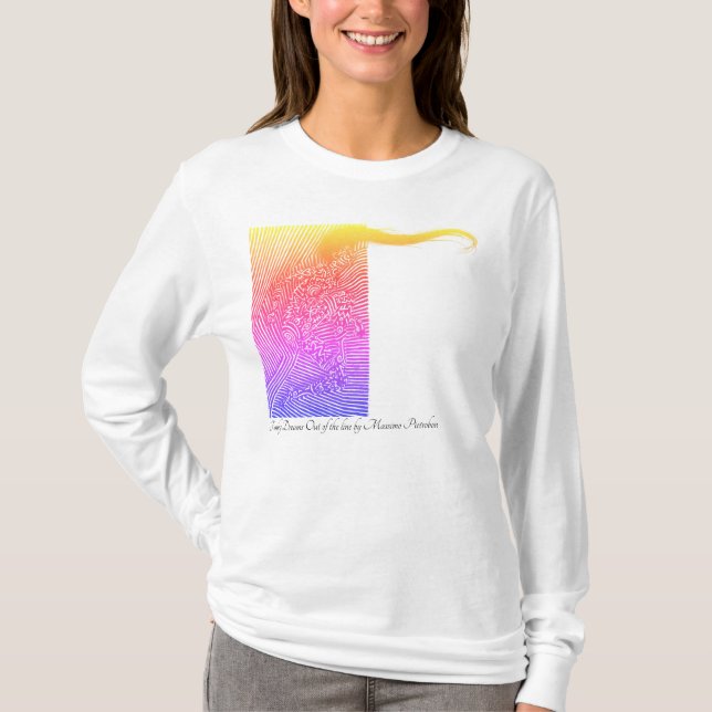 Camiseta FunkyDreams Fuera de la línea - Massimo Pietrobon  (Anverso)