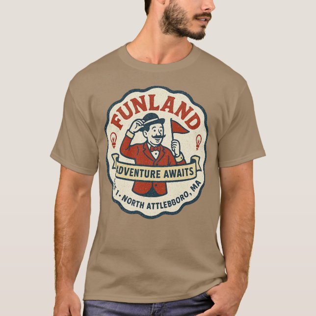 Camiseta Funland de Jolly Cholly - North Attleboro, MAMÁES (Anverso)