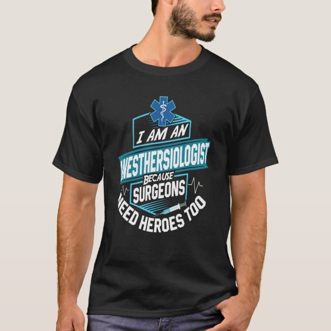 Camiseta Funn Anesthesiologist Anesthesia Nurse Anesthesia (Anverso)