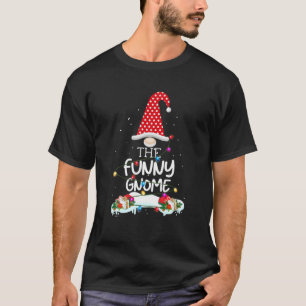 Camiseta Funn de la divertida familia de Navidades de Gnome
