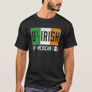 Camiseta Funny 0 IRLANDA 100 Mexicanos ST PATRICK'S DAY Ret