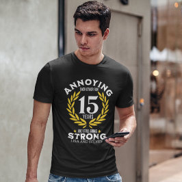 Camiseta Funny 15th Anniversary for couples