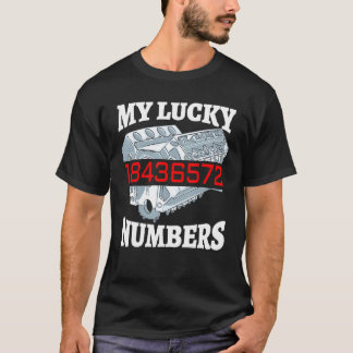 Camiseta Funny 18436572 Auto Mechanic V8 Muscle Car Firing