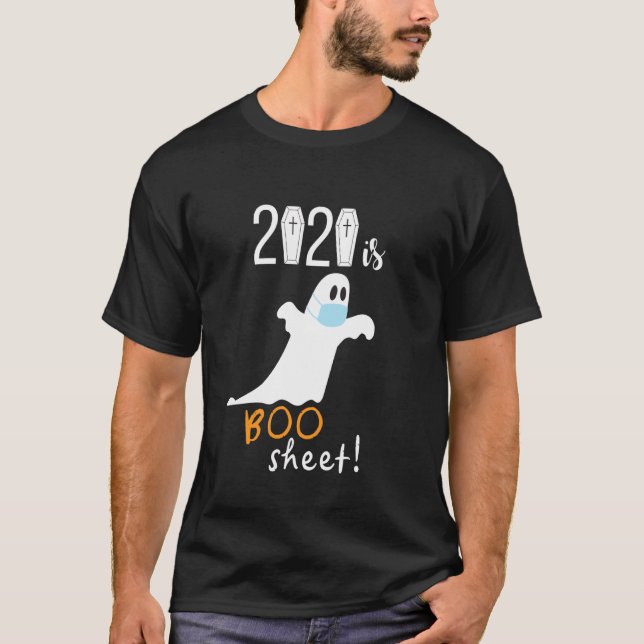 Camiseta ¡Funny 2020 Es Una Hoja De Boo! Fantasma De Hallow (Anverso)