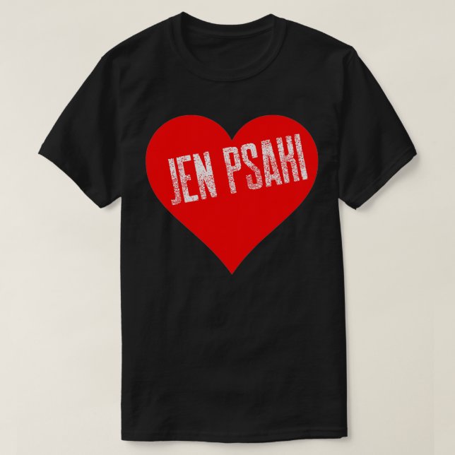 Camiseta Funny 2021 Political Circle Back I Love Jen Psaki  (Diseño del anverso)