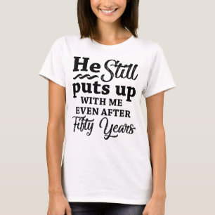 Camiseta Funny 50° Aniversario Boda