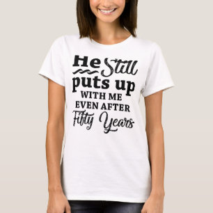 Camiseta Funny 50° Aniversario Boda
