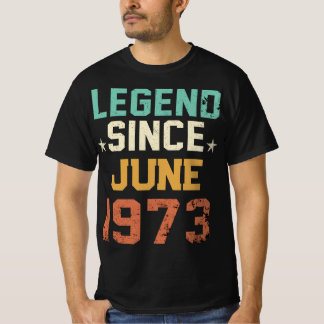 Camiseta Funny 50 años que cumple 50 años desde 1973