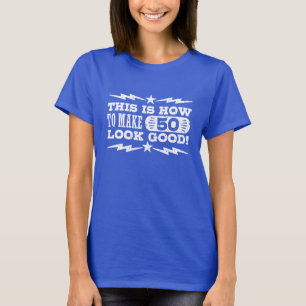 Camiseta Funny 50 cumpleaños