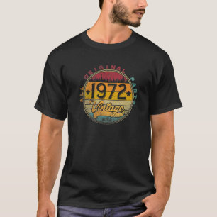 Camiseta Funny 50Th Vintage 1972 T 50 Years Birthday Gi