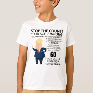 Camiseta Funny 60 años cumpleaños presente año de nacimi