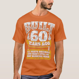 Camiseta Funny 60th Birthday  BDay Gift Saying Age 60 Year 