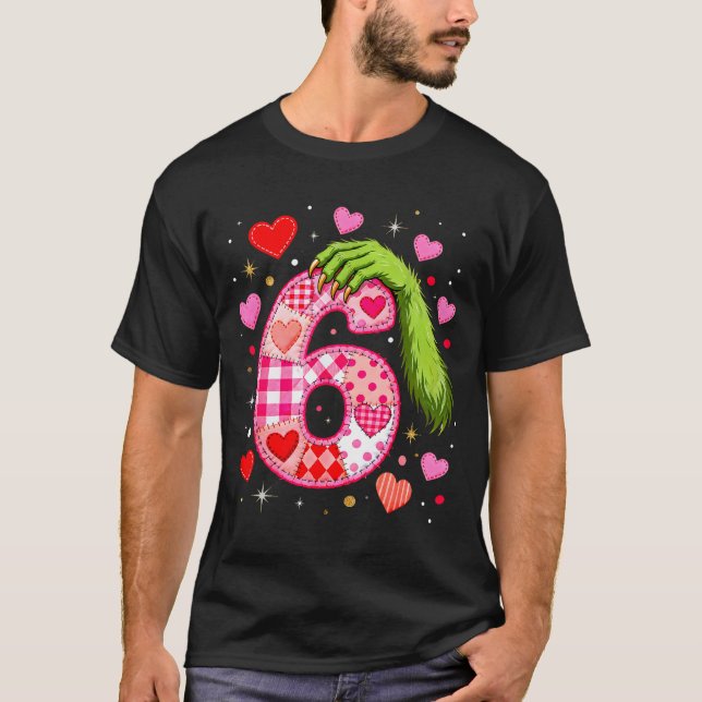 Camiseta Funny 67 Valentine Meme Couple Matching Love  (Anverso)