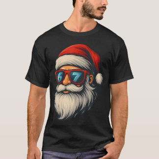 Camiseta Funny 6 7 Six Seven Meme Santa Face Christmas Retr