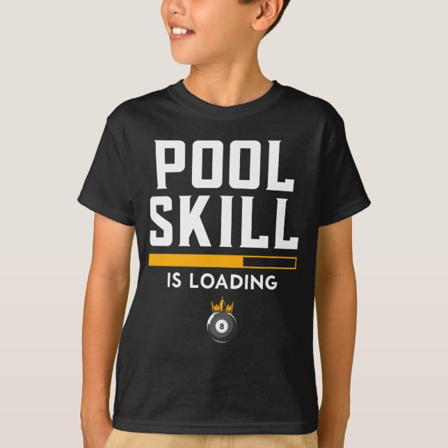Camiseta Funny 8 Ball Cita Deportes Billiard Pool (Anverso)