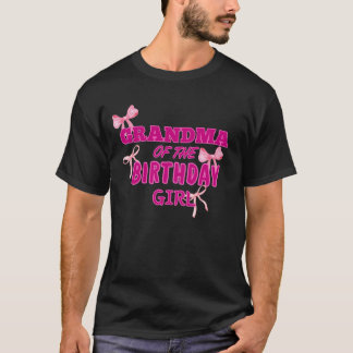 Camiseta Funny Abuela Fiesta de Cumpleaños Para La Familia