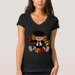 Camiseta Funny AC/DC cartoon for any occasion<br><div class="desc">Funny AC/DC cartoon for any occasion. Wear this piece anywhere you go or give it to your rocker mom.</div>