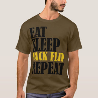 Camiseta Funny Acrobat come el sueño de vuelta Repetir el g