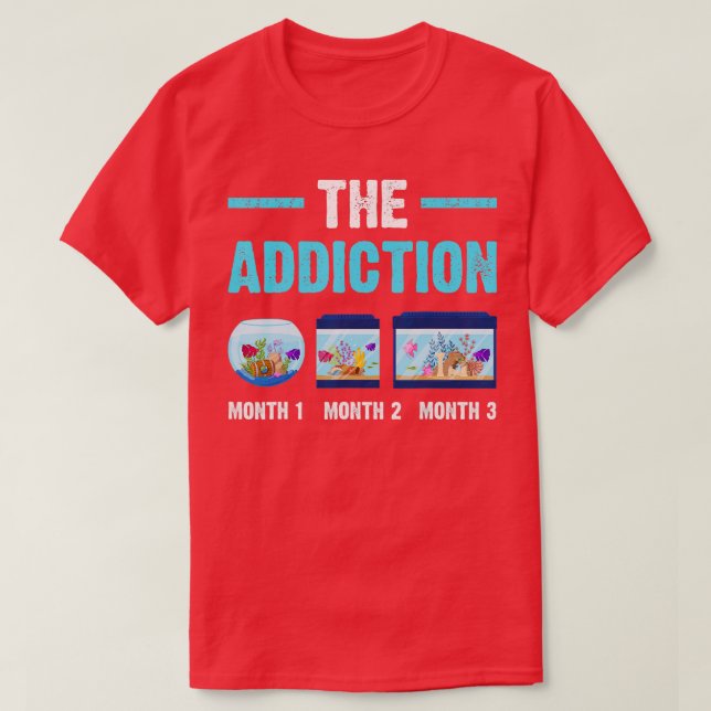 Camiseta Funny Acuarium Fish Tank Lover Aquarist Fishkeepin (Diseño del anverso)