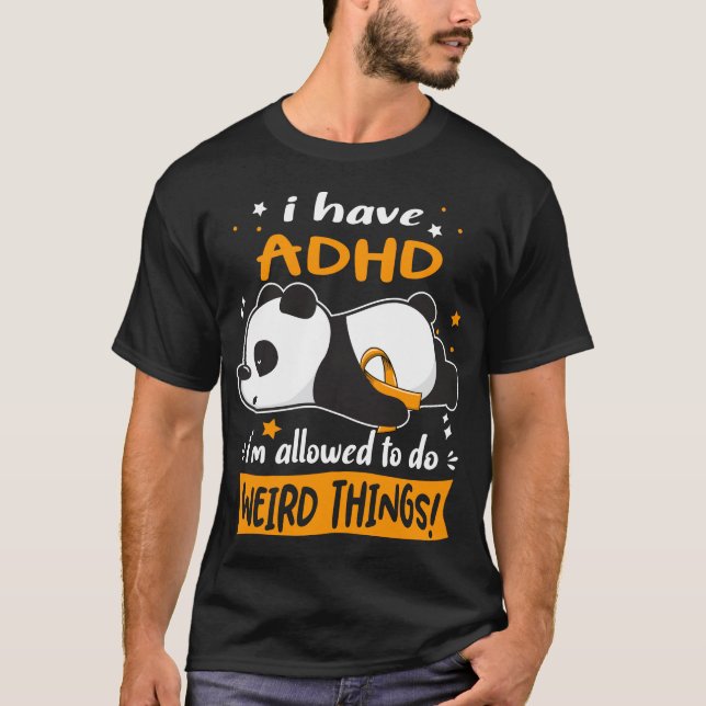 Camiseta Funny ADHD Awareness Gifts (Anverso)