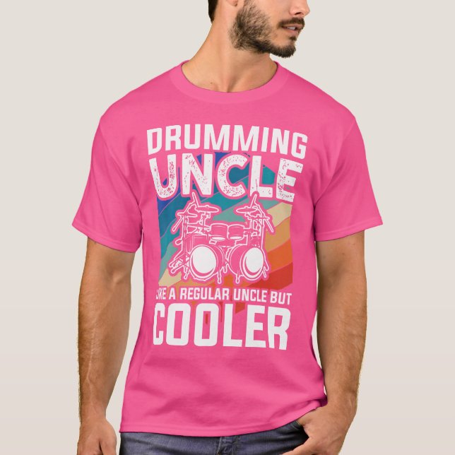 Camiseta Funny Adulto Drummer Drummer Player (Anverso)