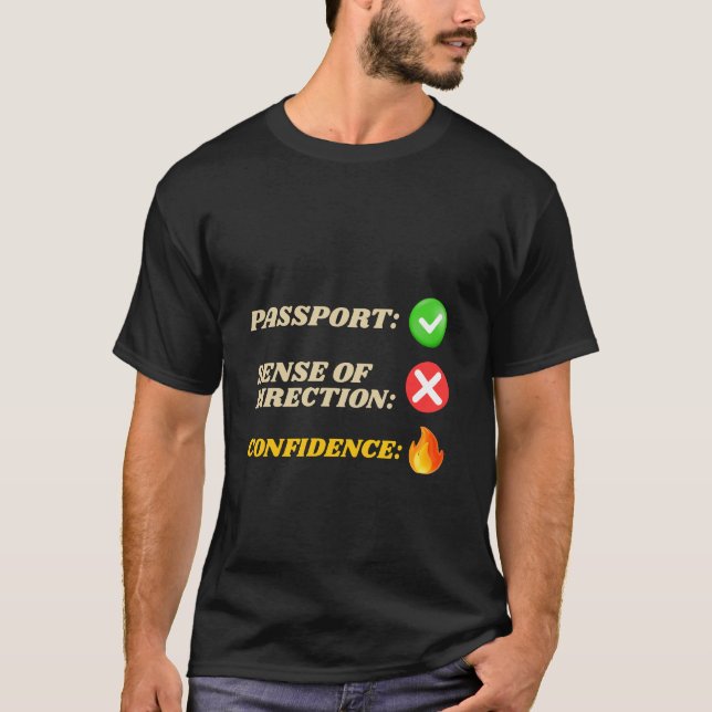 Camiseta Funny Adventure Travel (Anverso)