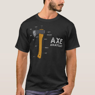 Camiseta Funny Ae Humor Hatchet Woodwork Ae travesía divert