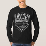 Camiseta Funny agente de aplicación de ley Dad Lawn Mowing<br><div class="desc">Funny agente de aplicación de ley Dad Lawn Mowing</div>
