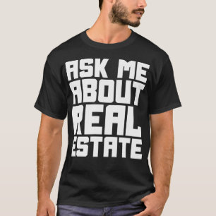 Camiseta Funny agente inmobiliario de Realtor me pregunta s