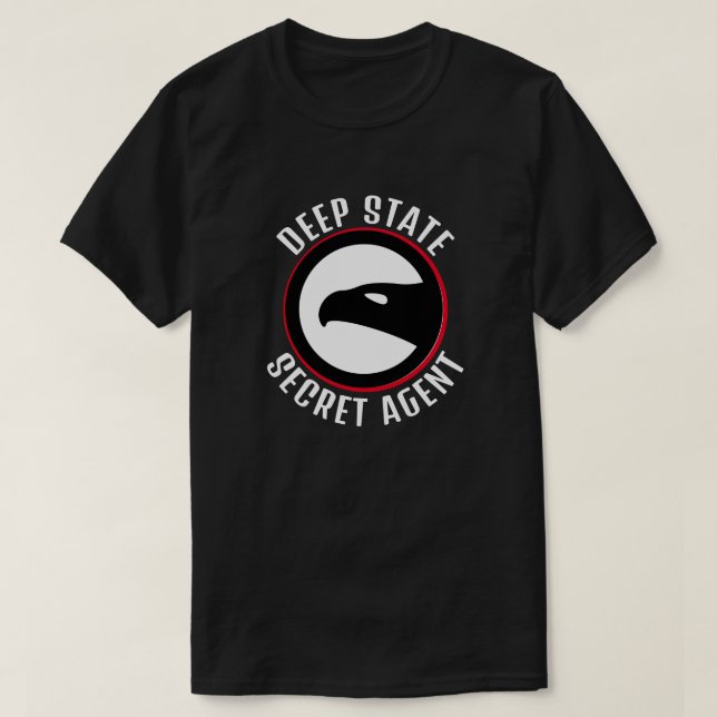 Camiseta Funny Agente Secreto de Estado Profundo (Diseño del anverso)