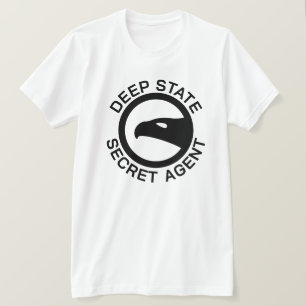 Camiseta Funny Agente Secreto de Estado Profundo