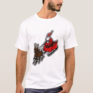 Camiseta Funny, Agradable Y Hermoso Personalizado De Santa 