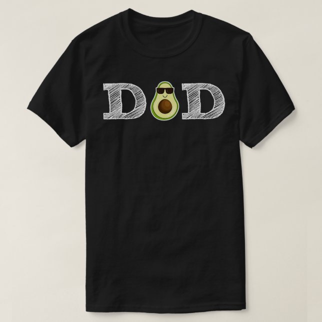 Camiseta Funny Aguacado Dad Guacamole Keto Diet Y Vegan Gi (Diseño del anverso)