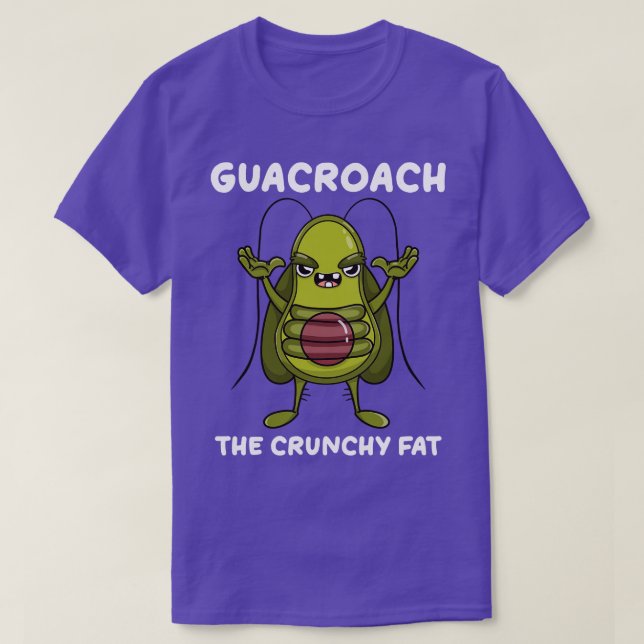 Camiseta Funny Aguacate Cockroach (Diseño del anverso)