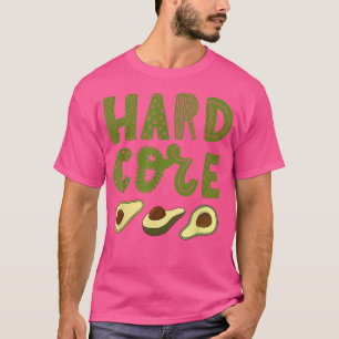 Camiseta Funny aguacate de núcleo duro