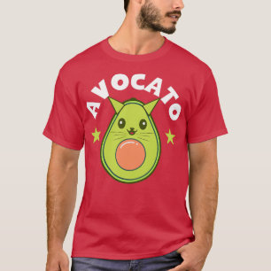 Camiseta Funny aguacate Lover Aguacamole Cat Lover