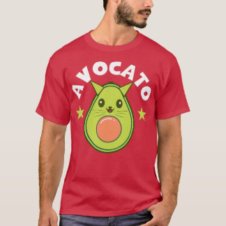 Camiseta Funny aguacate Lover Aguacamole Cat Lover