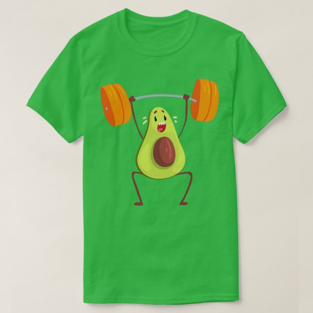 Camiseta Funny aguacate plush Classic TShirt (Diseño del anverso)