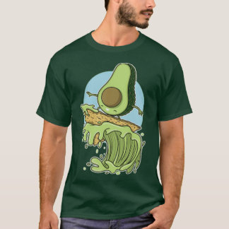 Camiseta Funny Aguacate Surfing 51