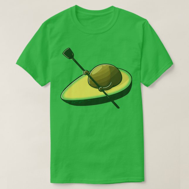 Camiseta Funny Aguacates navegando en barco (Diseño del anverso)