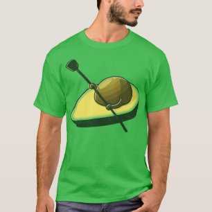 Camiseta Funny Aguacates navegando en barco