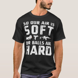 Camiseta Funny Airsoft balls Hard Airsofling Sport Airsofte