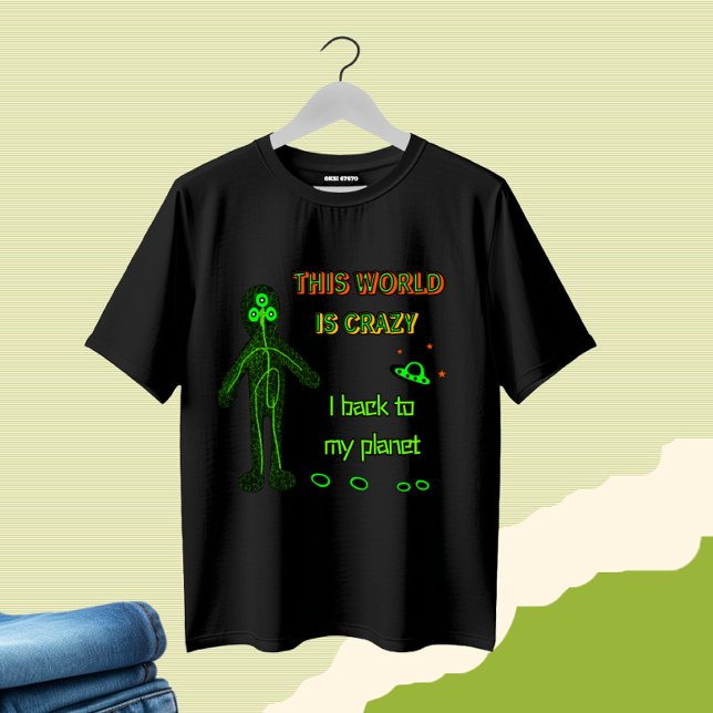 Camiseta Funny Alien (Subido por el creador)