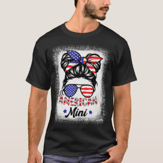 Camiseta Funny All American Mini s Patriotic July 4th Daugh