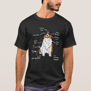 Camiseta Funny Anatomy Premium para perros